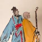 Китайская живопись по мотивам романа "Троецарствие"